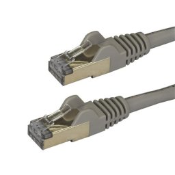 StarTech Cable de Red STP Snagless Cat 6A 1m Gris