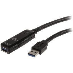 Startech USB3AAEXT3M Cable Extensor SuperSpeed Activo USB Tipo A 3.0 Macho/Hembra 3m Negro