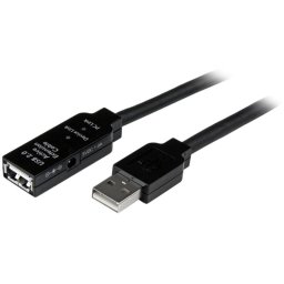 Startech Cable USB-A 2.0 Alta Velocidad Macho/Hembra 20m Negro