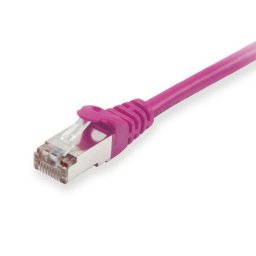 Equip Cable de Red Platinum S/FTP Libre de Halógenos Cat 6A 0.25m Lila