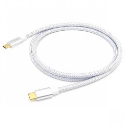 Equip Cable USB-C 3.2 10G Macho/Macho 1m Blanco