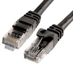 Equip Cable de Red UTP Cat 6 2m Negro