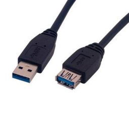 Equip Cable USB 3.0 AM/AH Alargador 3m Negro