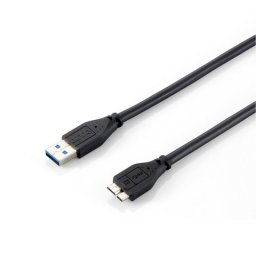 Equip Cable USB 3.0 A/Macho a Micro B 1.8m Negro