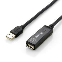 Equip Cable Extensor USB Hembra/Macho 2.0 15M Negro