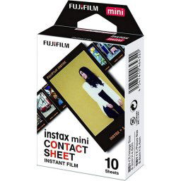 Fujifilm Instant Film Shot Contact Sheet Papel Fotográfico para Cámaras Instax Mini