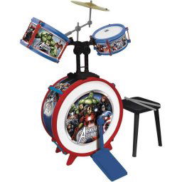 Batería Musical Infantil Avengers Marvel - Marvel