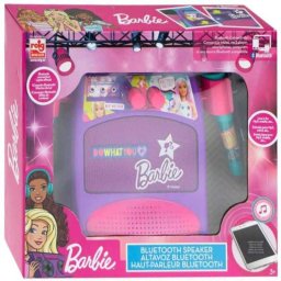 Micrófono Infantil Altavoz bluetooth Barbie con Dos micros - Barbie