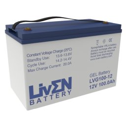 Batería de Gel Liven battery LVG100-12 12V 100Ah