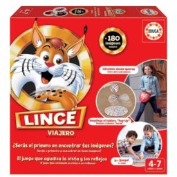 Juego de Mesa Lince Viajero Infantil - Educa Borras