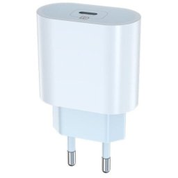 Eightt ECW-20W Cargador Smartphone USB Tipo C PD 20W Blanco