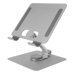 Mars Gaming MA-RST Soporte Plegable Antideslizante 2 en 1 Blanco para Tablets y Convertibles hasta 13