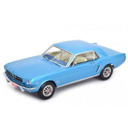 Ford MUSTANG Coupe Hard Top 1965 Light Blue Metallic - Norev Escala 1:18 (182800)