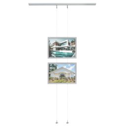 KIT COMPLETO CARPETAS A3 CON LUZ 1 COLUMNA