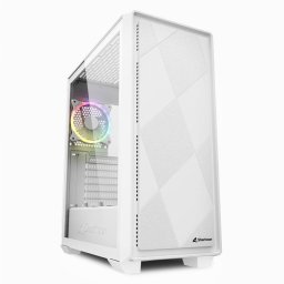 Sharkoon VS8 RGB Midi Tower Cristal Templado USB-C 3.2 Blanca