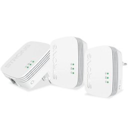Strong Powerline 600 Triple Pack Mini 3x Adaptadores Powerline/PLC 600Mbit/s