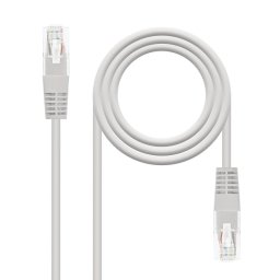 Nanocable Cable de Red Latiguillo RJ45 CAT.6 UTP AWG24 Gris 30 m