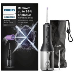 Philips Sonicare Power Flosser 3000 Irrigador Oral sin Cable + Funda de Viaje
