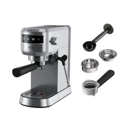 AEG Maquina de café espresso de 1 litro capacidad y 15 bares de presión EC6-1-6ST