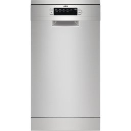 AEG Lavavajillas de 45 cm Serie 6000 SatelliteClean para 9 cubiertos FFB62427ZM