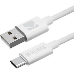 Kodak Cable USB a USB-C 1m Blanco