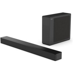 Hisense HS2100 Barra de Sonido 2.1 con Dolby Audio y DTS Virtual:X Bluetooth 5.3 HDMI 240W