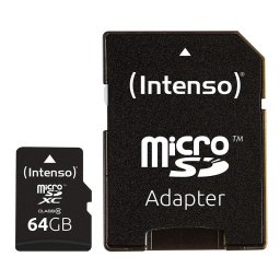 Intenso Tarjeta MicroSD SDXC 64GB Clase 10