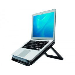 Soporte elevador fellowes i-spire para portatil hasta 17" ajustable 7 angulos diferentes negro 320x286x42 mm