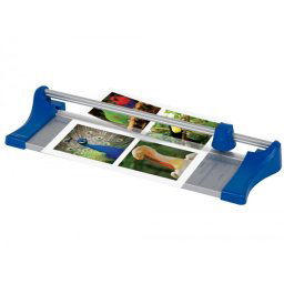 Cizalla q-connect metalica de rodillo de 44 cm con base de aluminio