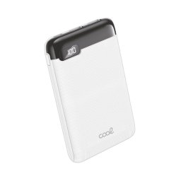 Power Bank Cool 5000 mAh Display 10W Blanca