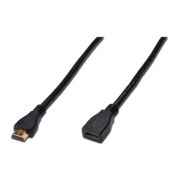 Digitus Cable Alargador HDMI Alta Velocidad Ethernet Tipo A M/F 5m
