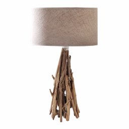 Lampara de Sobre Mesa Rustica Ramas Serie Sarsi