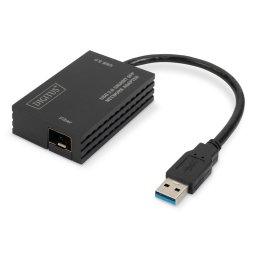 Digitus Adaptador de Red USB 3.0 a Gigabit SFP