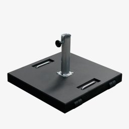 Base de Parasol Cemento Pintado Cuadrada en 50 Kg Serie Mv50n