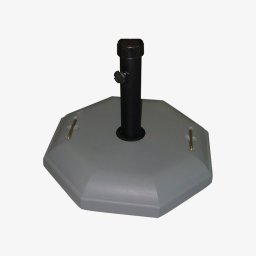 Base Parasol Cemento Pintado Octogonal en 30 Kg Serie TH 30