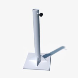 Pie de Parasol Metalico Fijacion Suelo 2 Colores Serie245/245-90