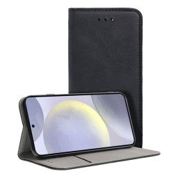 Cool Funda Flip Cover Tipo Libro Liso Negro para Samsung Galaxy S24 / S25