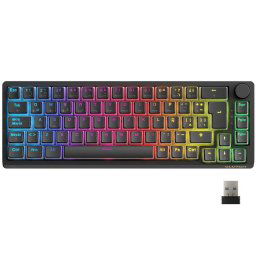 Forgeon Clutch Teclado Gaming Wireless RGB 60% Switch Red
