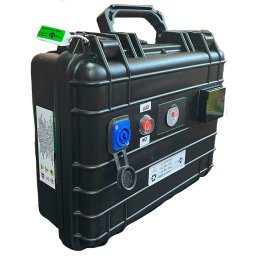 Batería Maletín Li-ion 24V 15Ah con Inversor 24/300 + Cargador 24V 2A