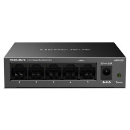 Mercusys MS105GS Switch Gigabit de Sobremesa 5 Puertos RJ-45