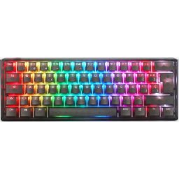 Ducky One 3 MIni Aura Teclado Mecánico Gaming Switch MX Red RGB PBT Negro