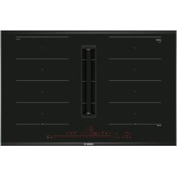 BOSCH Campana encimera Inducción PXX875D67E. Infinity 400. Negro. 80 cm. 3 zonas. Clase B