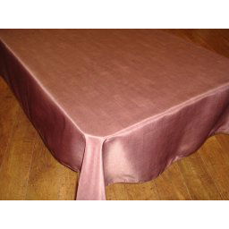 Mantel Antimanchas de Poliéster - Modelo LISO - Chocolate