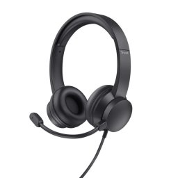Trust Ayda Headset Auriculares con Micrófono Negros