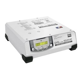 Cargador estabilizador GYS GYSFLASH 50.24 HF 6/12/24 V cables 5 m 029620
