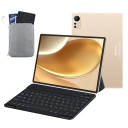 Vanwin S39 LTE 10.1" 4/64GB Dorada + Funda de Piel + Teclado Bluetooth + Bolsa Para Tableta + Stylus