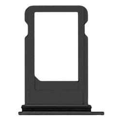 Clappio Repuesto Bandeja Nano SIM Negra para Apple iPhone 8 Plus