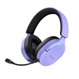 Trust GXT 491P Fayzo Auriculares Gaming Inalámbricos Morados