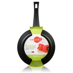 Wecook Ecogreen Sartén Aluminio 20 cm, inducción, Antiadherente ecológico sin PFOA, 3mm espesor, Apta todas las cocinas, vitroceramica, gas, lavavajillas