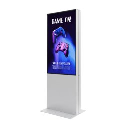 Totem Digital 2 Caras Blanco Monitor 50" Samsung incluido